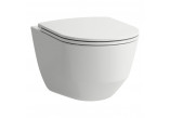 Set Wall-hung WC WC with soft-close WC seat Laufen Palomba/INO, 54x36,5cm, Rimless, white