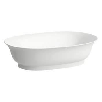 Countertop washbasin Laufen The New Classic, 55x38cm, without overflow, oval, white