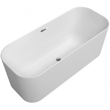 Villeroy & Boch Finion Duo bathtub freestanding 170x70 cm STONE WHITE CeramicPlus