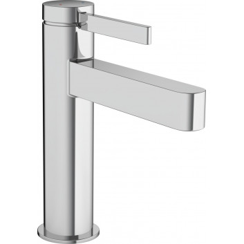 Washbasin faucet Hansgrohe Finoris, standing, single lever, height 182mm, set drain, chrome