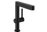 Washbasin faucet Hansgrohe Finoris, standing, single lever, height 182mm, set drain, chrome