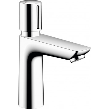 Self-closing washbasin faucet Hansgrohe Talis E, height 184mm, regulacja temperatury, chrome