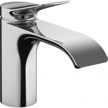 Washbasin faucet Hansgrohe Vivenis, standing, single lever, height 139mm, set drain, chrome