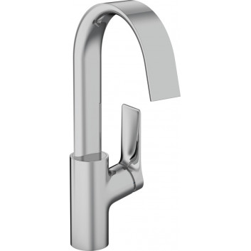 Washbasin faucet Hansgrohe Vivenis, standing, single lever, height 168mm, set drain, chrome