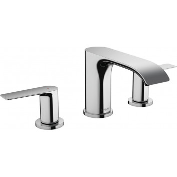 Washbasin faucet Hansgrohe Vivenis, standing, single lever, height 309mm, set drain, chrome