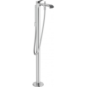 Freestanding bath mixer Hansgrohe Finoris, single lever, 2 wyjścia wody, Shower set, chrome