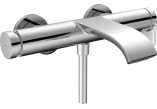 Bath tap Hansgrohe Vivenis, wall mounted, single lever, 2 wyjścia wody, chrome