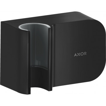 Holder prysznicowy porter Axor One, wall mounted, black mat