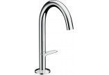 Washbasin faucet Axor One Select, standing, height 210mm, set drain push-open, chrome