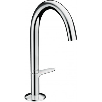 Washbasin faucet Axor One Select, standing, height 210mm, set drain push-open, chrome