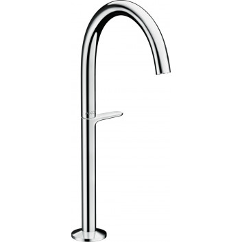 Washbasin faucet Axor One Select, standing, height 248mm, set drain push-open, chrome