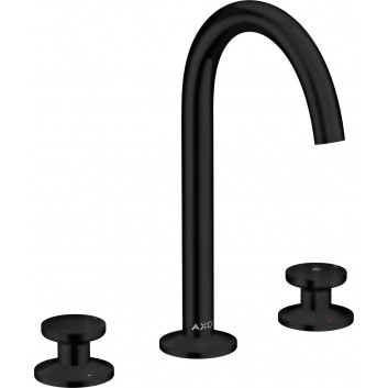 Washbasin faucet 2-hole Axor One Select, standing, height 353mm, set drain push-open, chrome