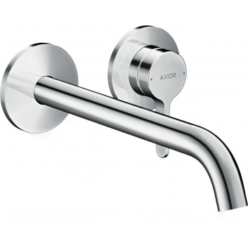 Washbasin faucet 2-hole Axor Citterio, concealed, spout 220mm, holder dźwigniowy, chrome