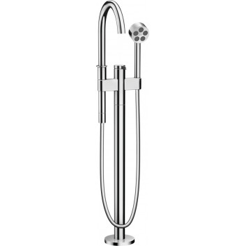 Freestanding bath mixer Axor Citerrio, holder dźwigniowy, 2 wyjścia wody, Shower set, chrome