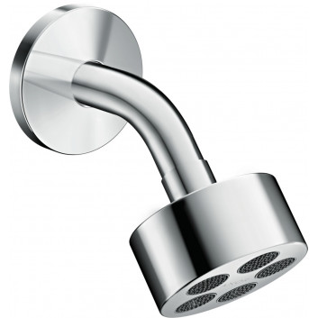 Shower head Hansgrohe Pulsify 105 1jet Green, round, 105mm, chrome