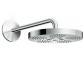 Shower head Axor One 75 1jet EcoSmart, round, with shower arm, chrome