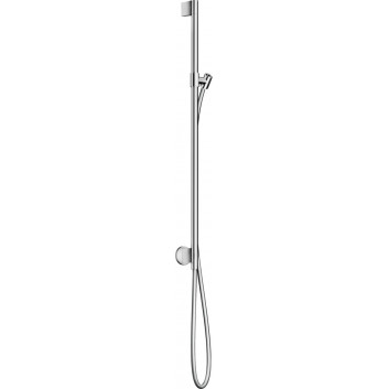 Shower rail Hansgrohe Unica Pulsify, 90cm, z suwakiem i wężem, chrome