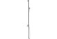 Shower rail Hansgrohe Unica Pulsify, 90cm, z suwakiem i wężem, chrome