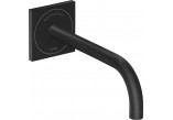 Washbasin faucet Axor Uno, concealed, automatical, electronic, spout 165mm, black mat