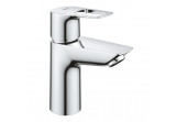 Washbasin faucet Grohe BauLoop, standing, height 147mm, DN 15, rozmiar S, korek push-open, chrome
