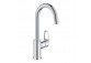 Washbasin faucet Grohe BauLoop, standing, height 311mm, DN 15, rozmiar L, obracana spout, korek automatyczny, chrome