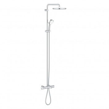 System bath-prysznicowy Grohe Euphoria System 260, wall mounted, mixer thermostatic, 3 wyjścia wody, chrome