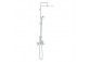 Shower system Grohe Tempesta Cosmopolitan System 250 Cube, wall mounted, mixer single lever, 3 wyjścia wody, chrome