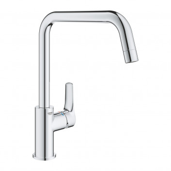 Sink mixer Grohe Eurosmart, height 339mm, DN 15, obracana spout 183mm, chrome