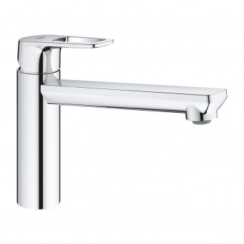 Sink mixer Grohe Eurosmart, height 180mm, DN 15, obracana spout 227mm, chrome