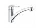 Sink mixer Grohe BauEdge, height 193mm, DN 15, obracana spout 222mm, chrome