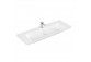 Vanity washbasin Villeroy & Boch Subway 3.0, 130x47cm, z overflow, 2 otwory na armaturę, Weiss Alpin