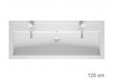 Vanity washbasin Riho Bologna, 120x48, white