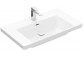 Vanity washbasin Villeroy & Boch Subway 3.0, 100x47cm, z overflow, otwór na armaturę, Weiss Alpin