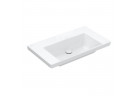 Vanity washbasin Villeroy & Boch Subway 3.0, 80x47cm, without overflow, without hole na armaturę, Stone White CeramicPlus