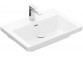 Vanity washbasin Villeroy & Boch Subway 3.0, 80x47cm, z overflow, otwór na armaturę, Weiss Alpin