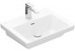 Vanity washbasin Villeroy & Boch Subway 3.0, 60x47cm, z overflow, otwór na armaturę, Weiss Alpin