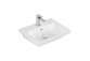 Vanity washbasin Villeroy & Boch Subway 3.0, 60x47cm, z overflow, otwór na armaturę, Weiss Alpin