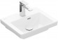 Wall-hung washbasin Villeroy & Boch Subway 3.0, 50x40cm, z overflow, otwór na armaturę, Weiss Alpin