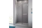 Door shower for recess installation Radaway Arta QL DWS, left, on special order, 700-1500mm, glass transparent, profil chrome