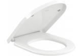 Toilet seat Villeroy&Boch Subway 3.0, automatyczne opuszczanie, szybkie wypinanie, Stone White