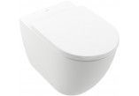 Bowl standing WC Villeroy&Boch Subway 3.0, 60x37cm, bez kołnierza, TwistFlush, Stone White CeramicPlus