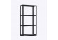 Frame podszafkowy Elita Look, 80cm, glass shelf, black