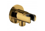 Shut-off valve with handle Omnires gold