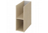 Wall mounted cabinet Cersanit Moduo, 80x20cm, otwarta, oak