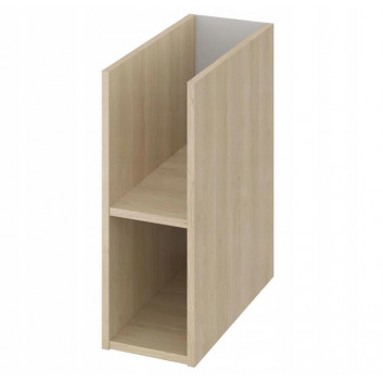 Wall mounted cabinet Cersanit Moduo, 80x20cm, otwarta, oak