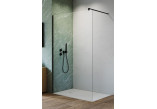 Shower cabin walk-in Radaway Nes Black Walk-in II 80, universal, 80x200cm, glass transparent, profil black