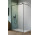 Shower cabin walk-in Radaway Nes Black Walk-in II Frame 120, universal, 120x200cm, glass transparent, profil black
