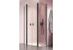 Shower cabin symmetric Radaway Nes Black PTJ 80x80cm, door left, glass transparent, profil chrome