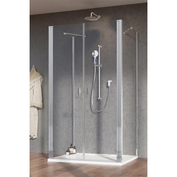 Door shower Radaway Nes KDS II 120, left, 1200x2000mm, silver profil