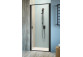 Front for shower cabin Radaway Nes 8 Black KDS I 140, door left, glass transparent, 1400x2000mm, black profil